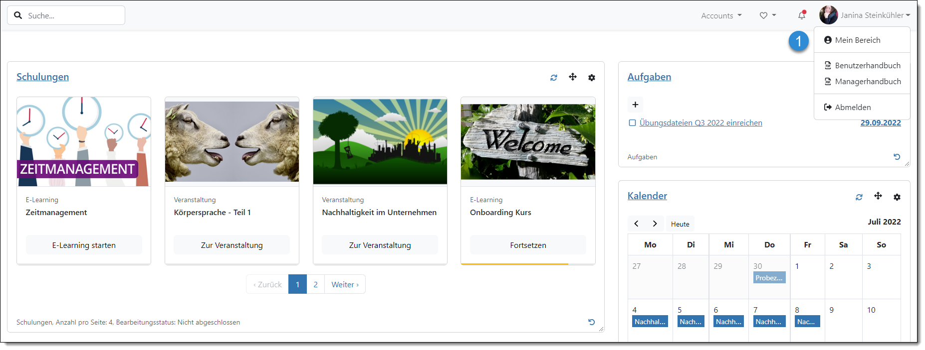Zer­ti­fi­kat, das visual data 8